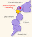 Bezirkshauptstadt Mattersburg in der „Süßen Region Rosalia“