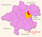 Bezirk Linz Land im oberösterreichischen Kernland